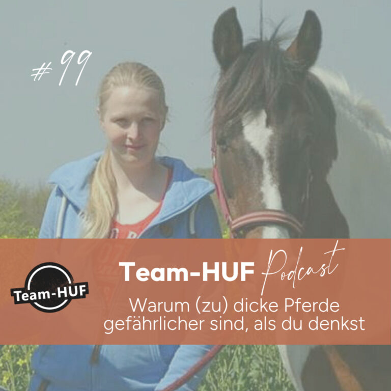 Folge 99: Warum (zu) dicke Pferde gefährlicher sind, als du denkst. Mit Katharina Voß